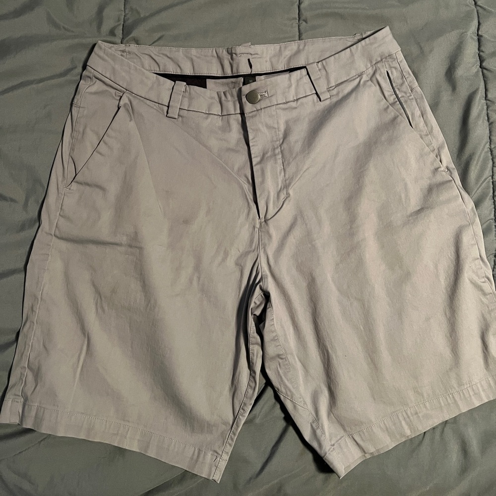 Gray Lululemon shorts size 32